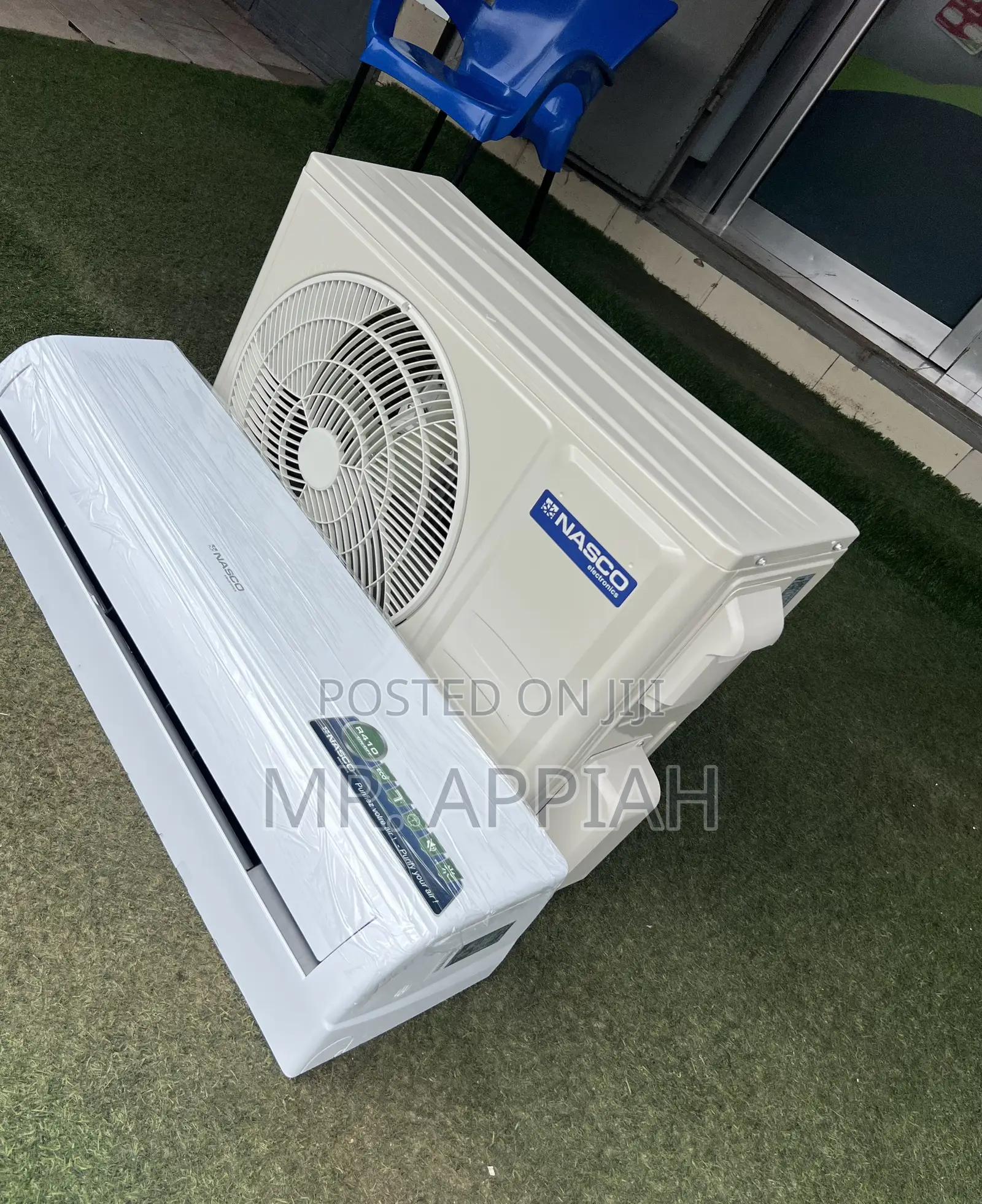 Efficient Nasco 1.5hp Dual Inverter Air Conditioner(White)2024 Model