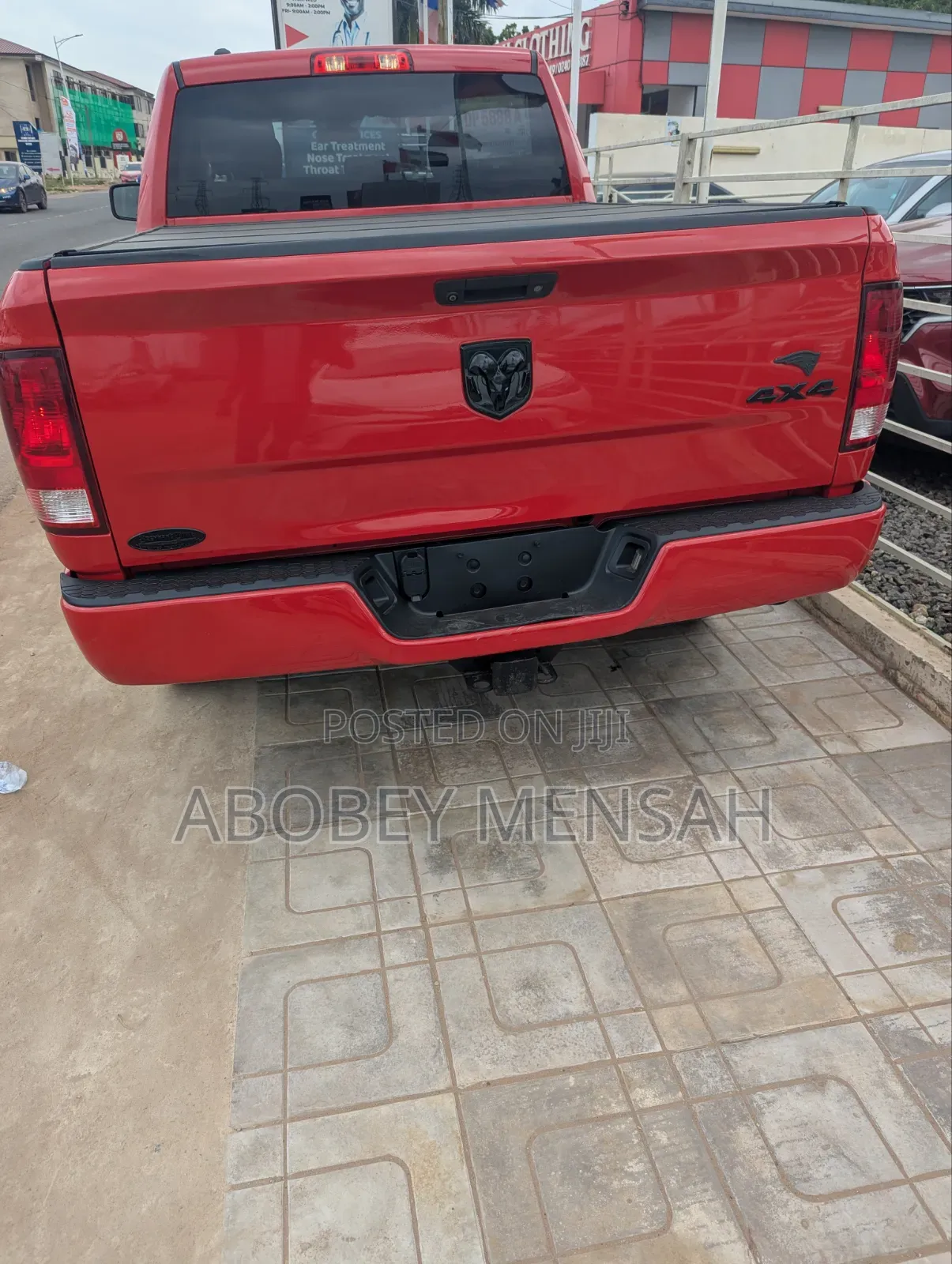 RAM 1500 2018 Red