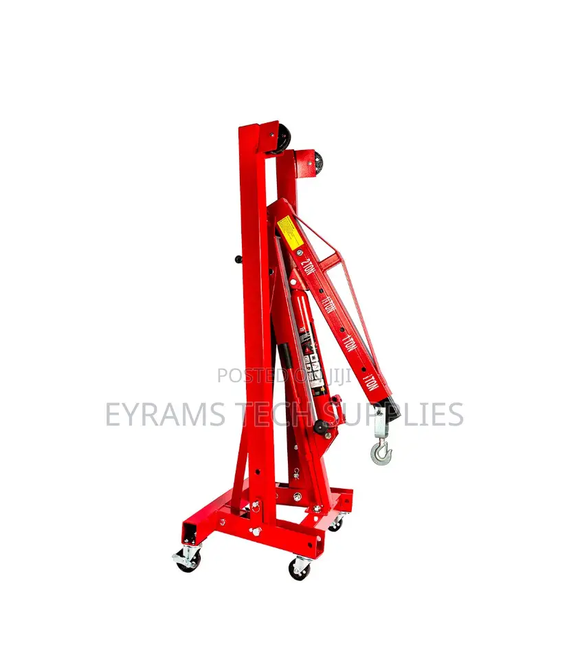 2 Ton Hydraulic Folding Engine Crane Hoist Lift Stand 2000kg