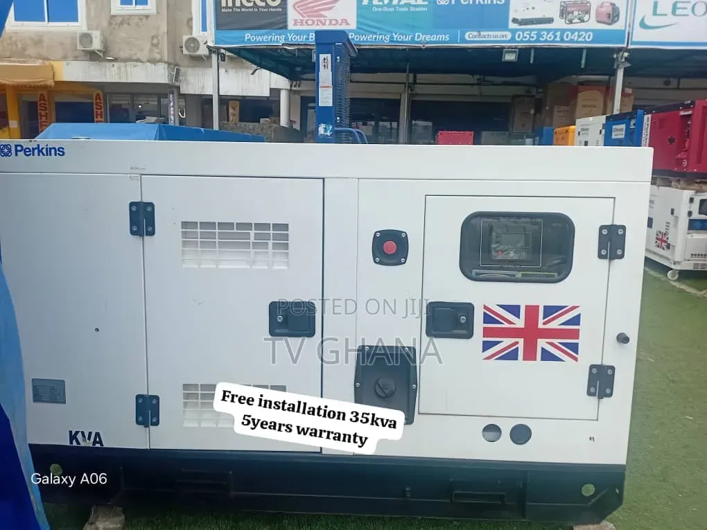 Perkins 35kVA Generator – Long Runtime Easy Maintenance35kva