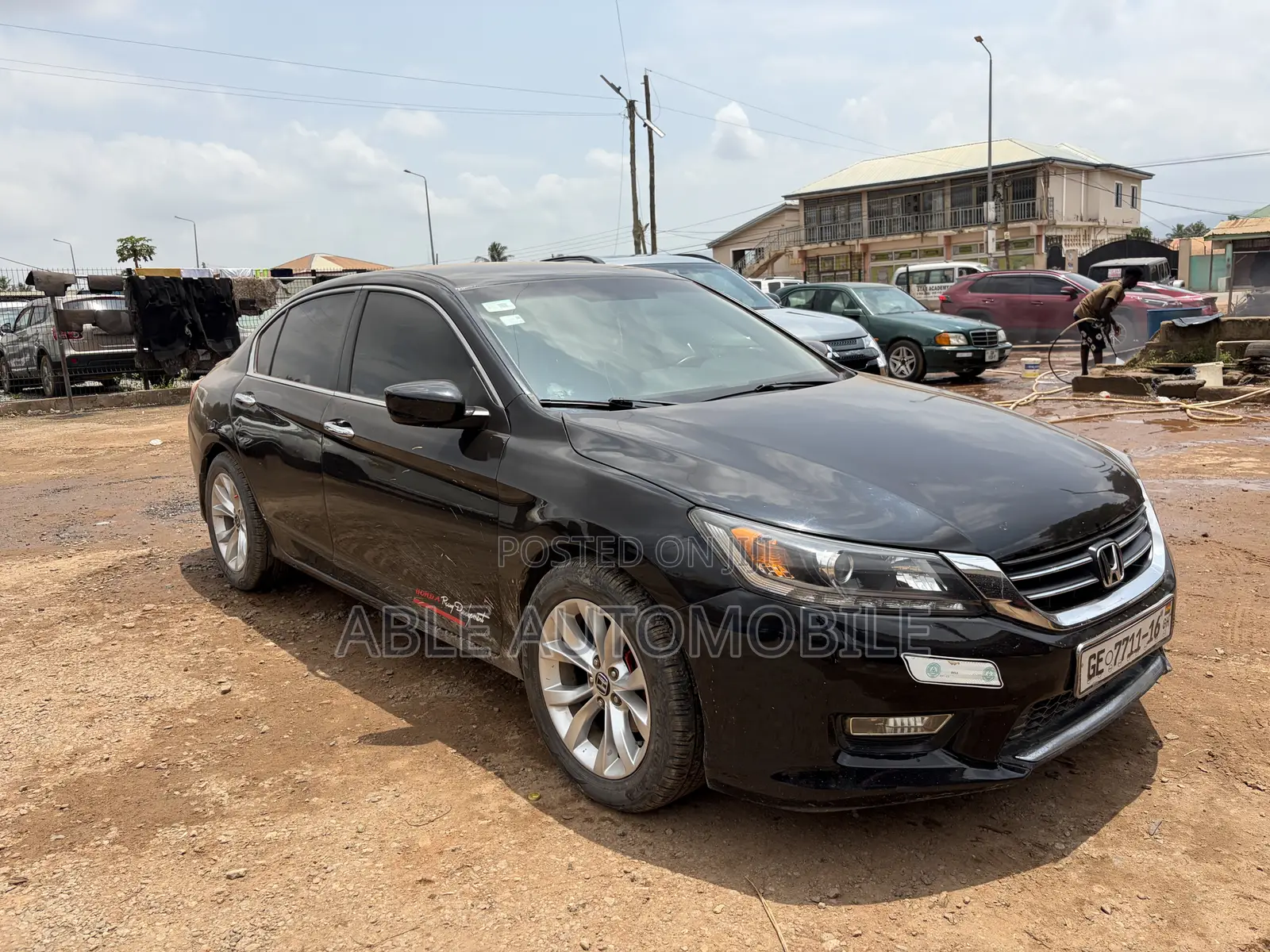 Honda Accord LX 4dr Sedan (2.4L 4cyl 6M) 2015 Black