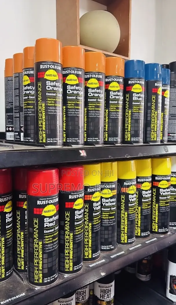 Rust-Oleum Hard Hat High Performance Industrial Enamel Spray Paint