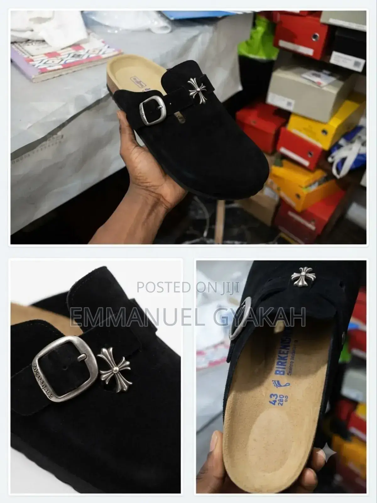 Premium Quality Brunello Cucinello Birkenstock Casual Slippers