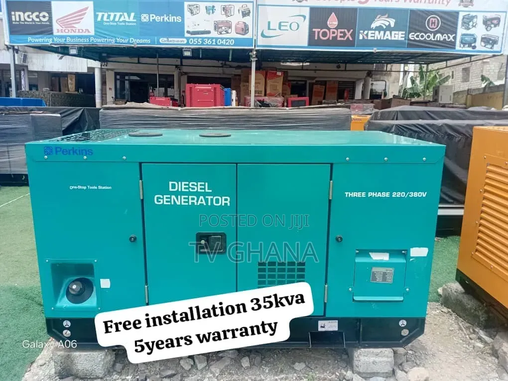 Perkins 35kVA Silent Diesel Generator – Premium Power Solution35kva