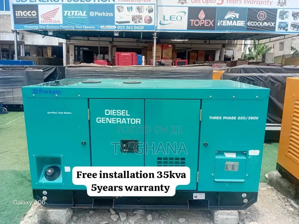 Perkins 35kVA Silent Diesel Generator – Premium Power Solution35kva