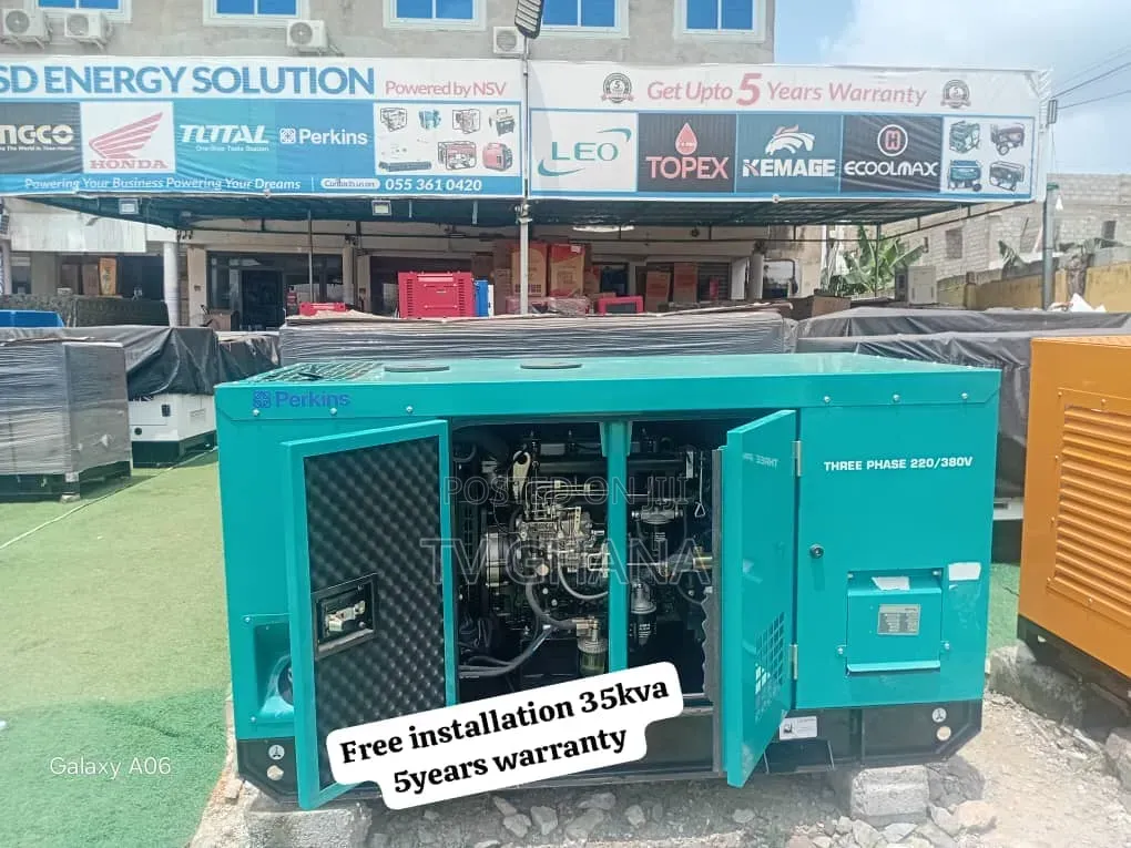 Perkins 35kVA Generator – Trusted Performance, Built to Last35kva