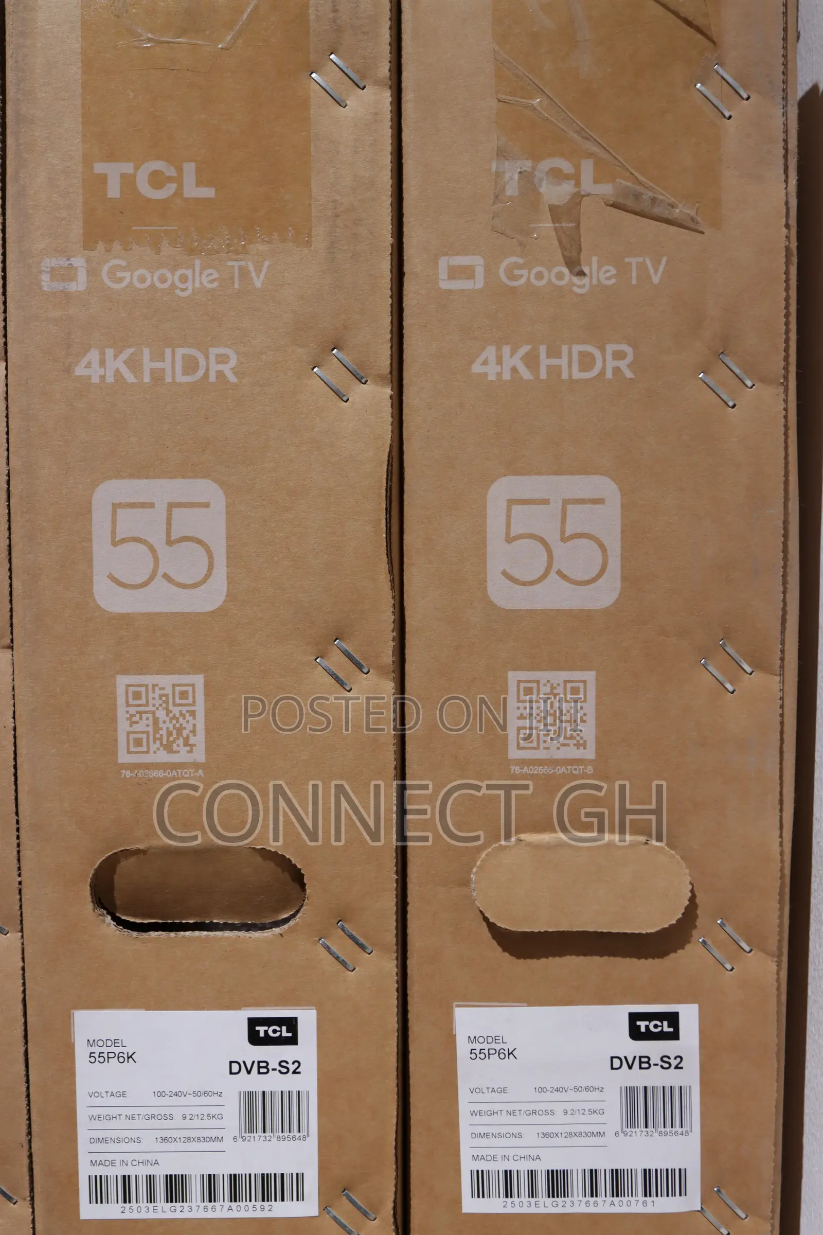 TCL P6k HDR TV 55inch