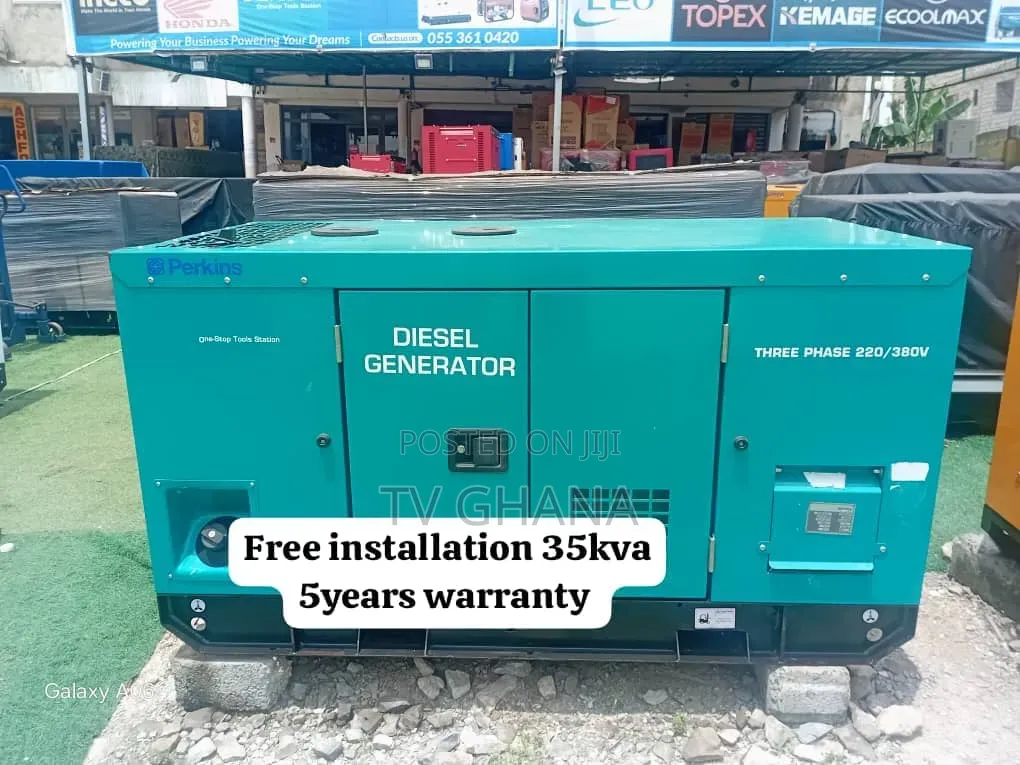 Perkins 35kVA Genset – Commercial Industrial Backup Power35kva