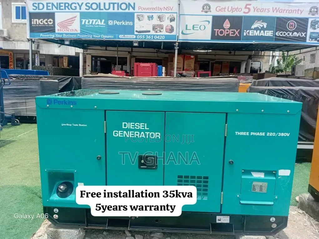 Perkins 35kVA Diesel Generator – Low Maintenance Design35kva