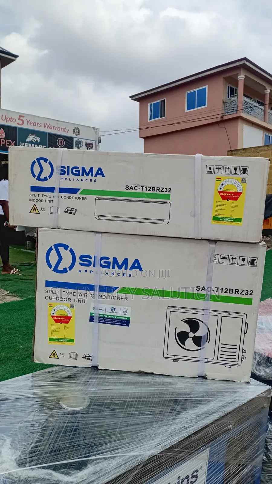 Sigma 1.5HP Split AC – Stylish Air Conditioning Unit