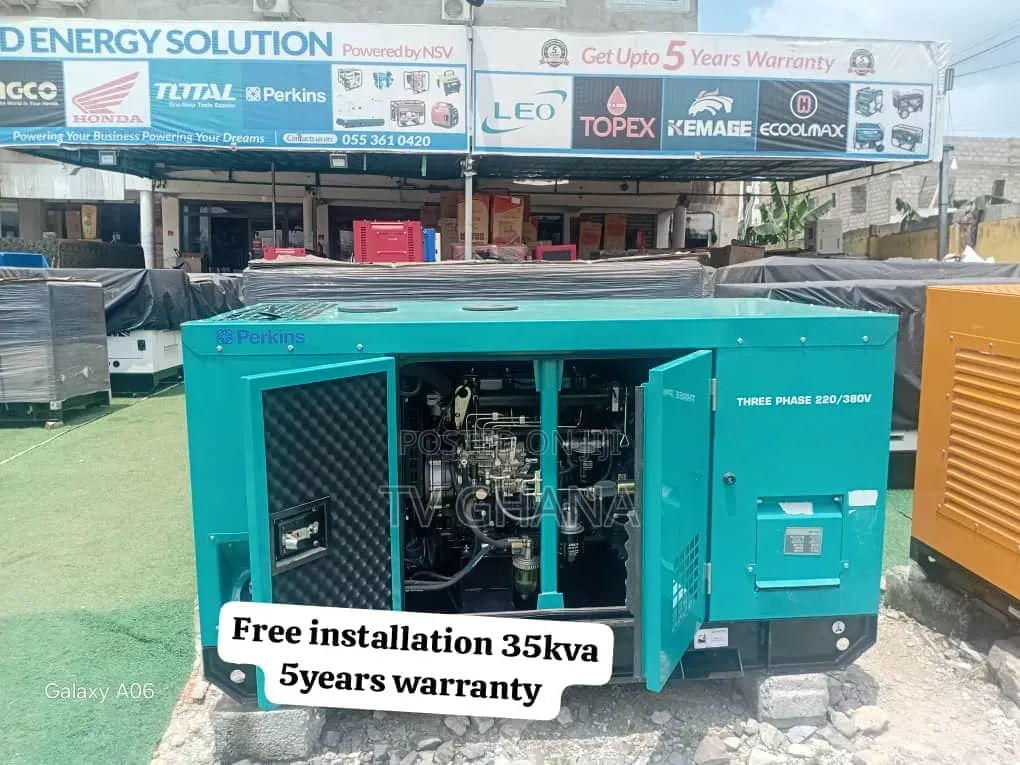 Perkins 35kVA Diesel Genset – Long Lasting Performance35kva