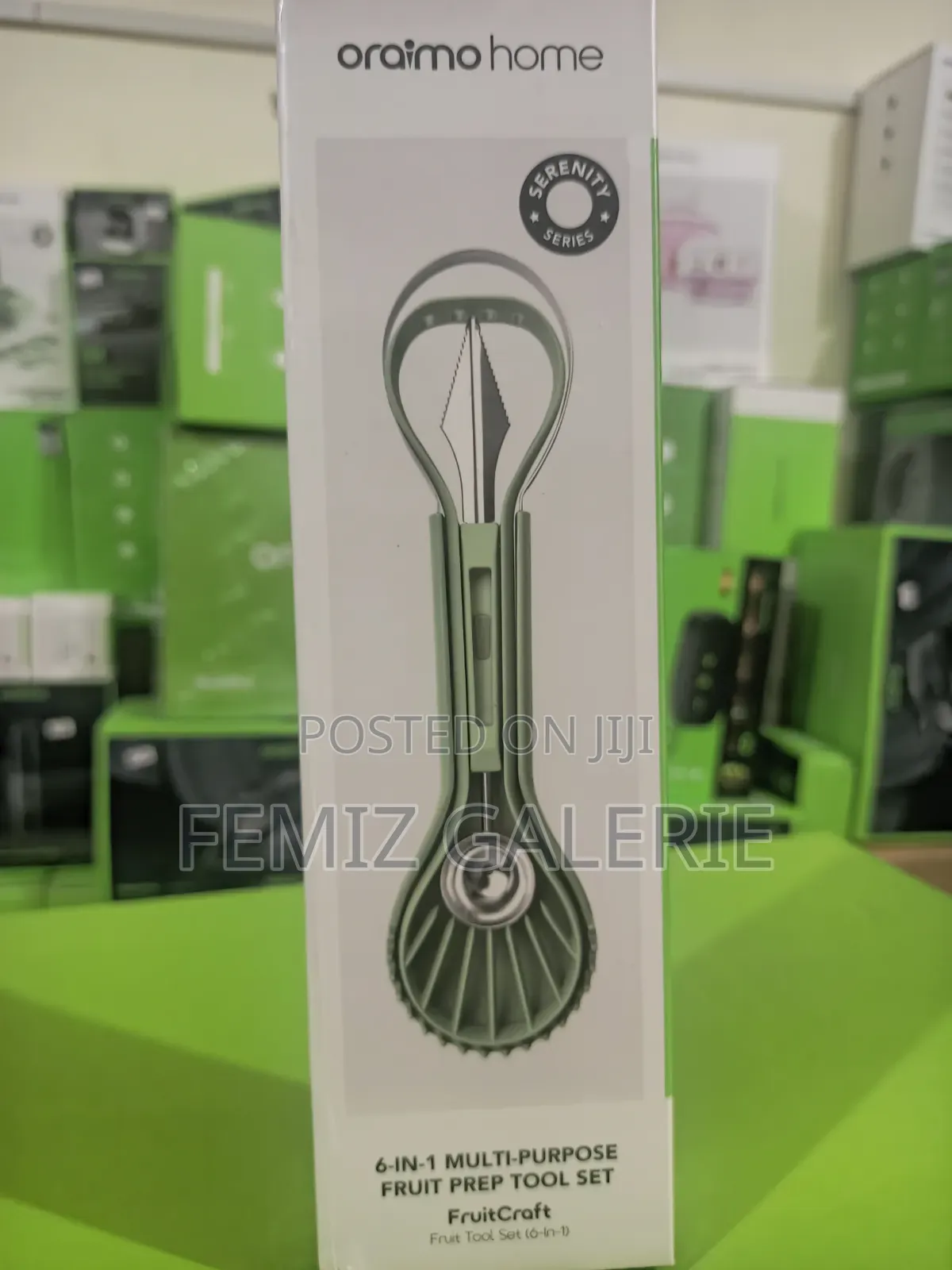 Oraimo FruitCraft 6in1 Fruit Tool Set