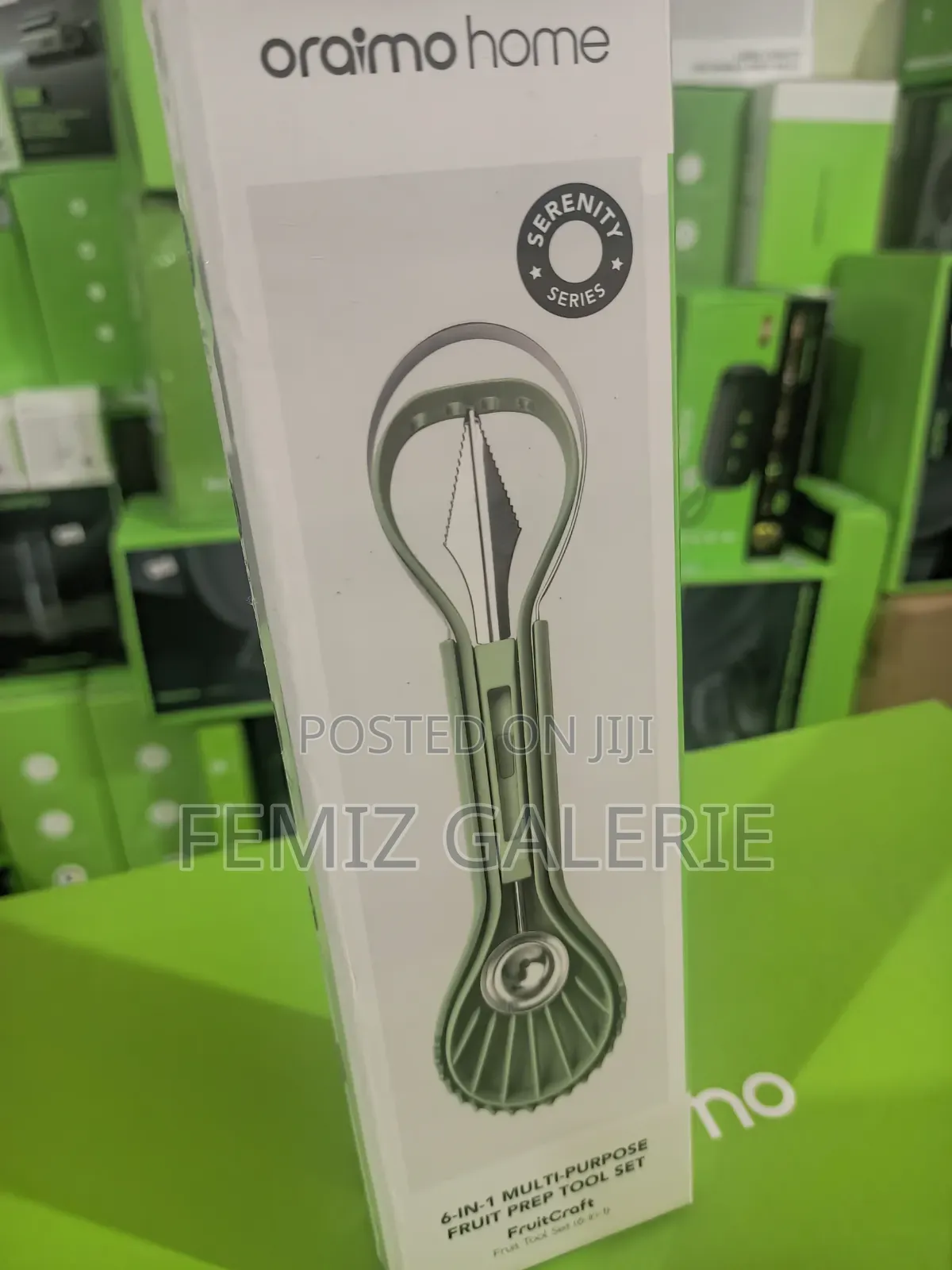 Oraimo FruitCraft 6in1 Fruit Tool Set