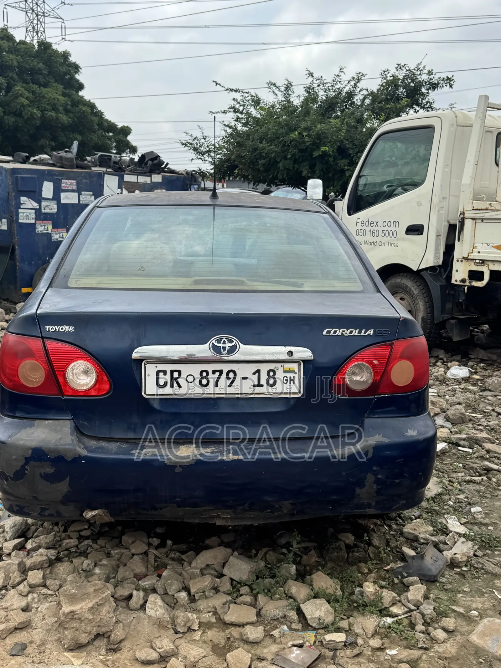 Toyota Corolla 2007 Blue