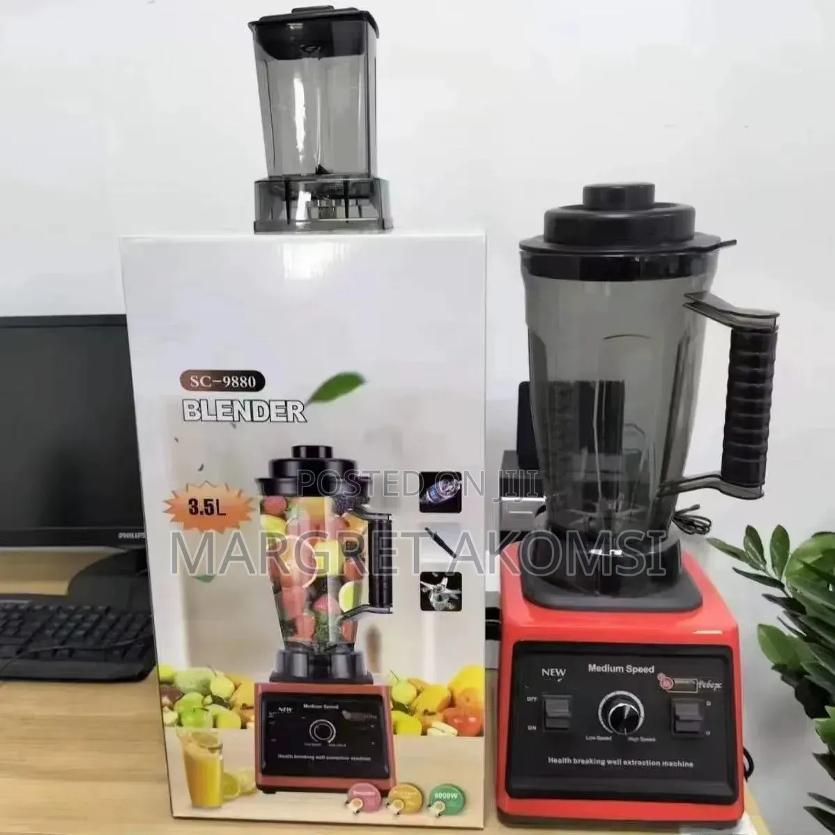 4L Quality Silver Crest Blender Copper Motor