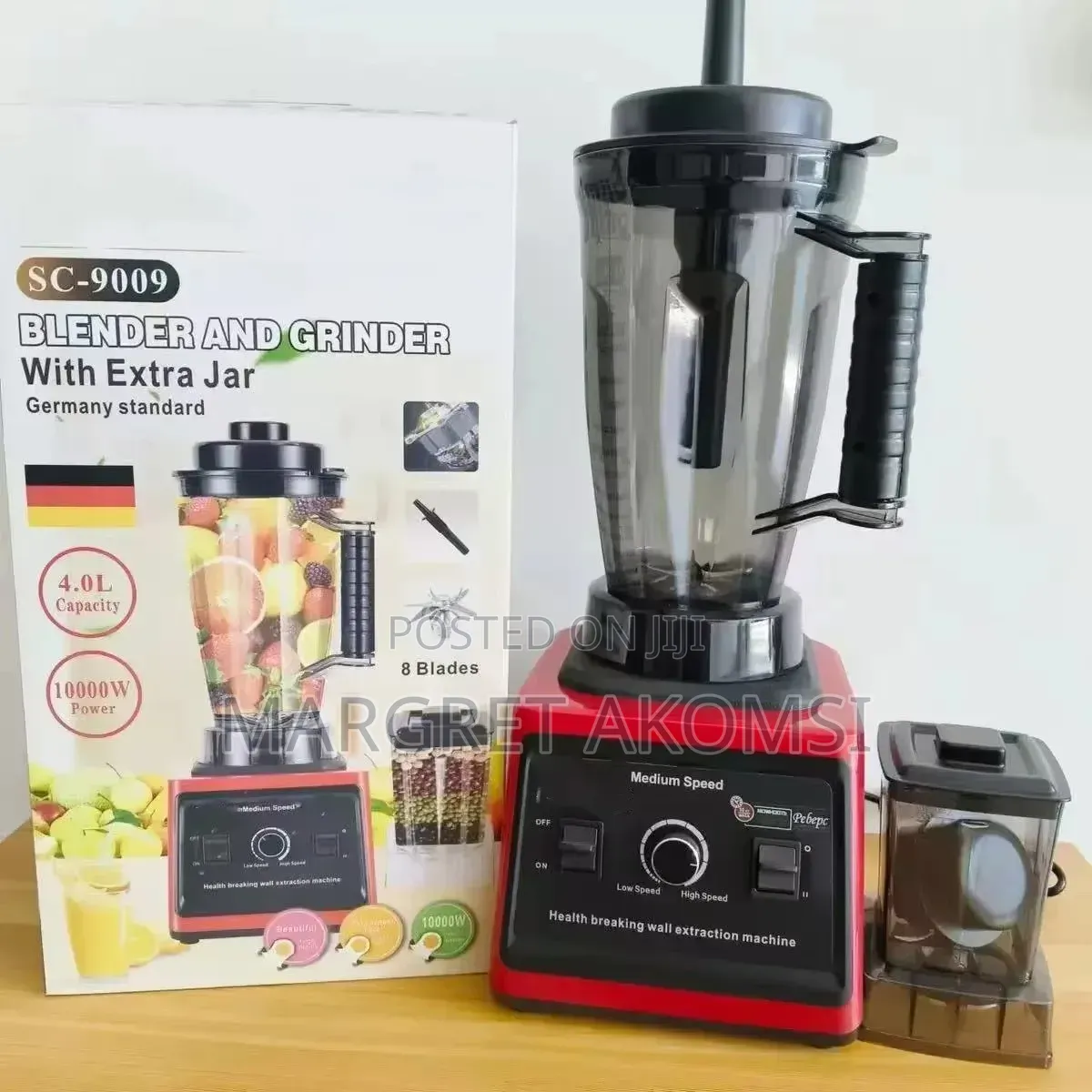 4L Quality Silver Crest Blender Copper Motor