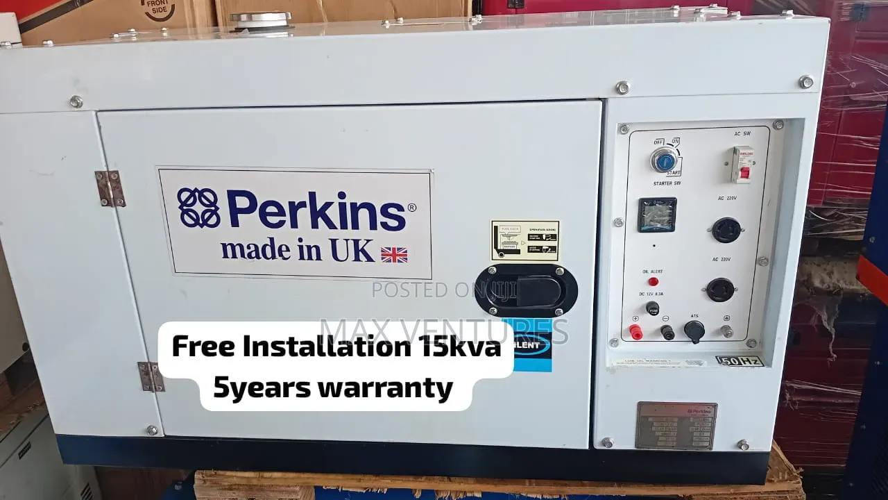 Heavy Duty Perkins 15kVA Generator for Home Business 15kva