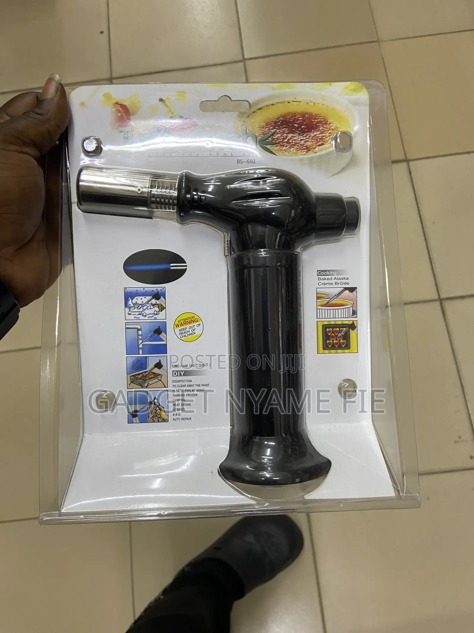 Blowtorch (With Gas)