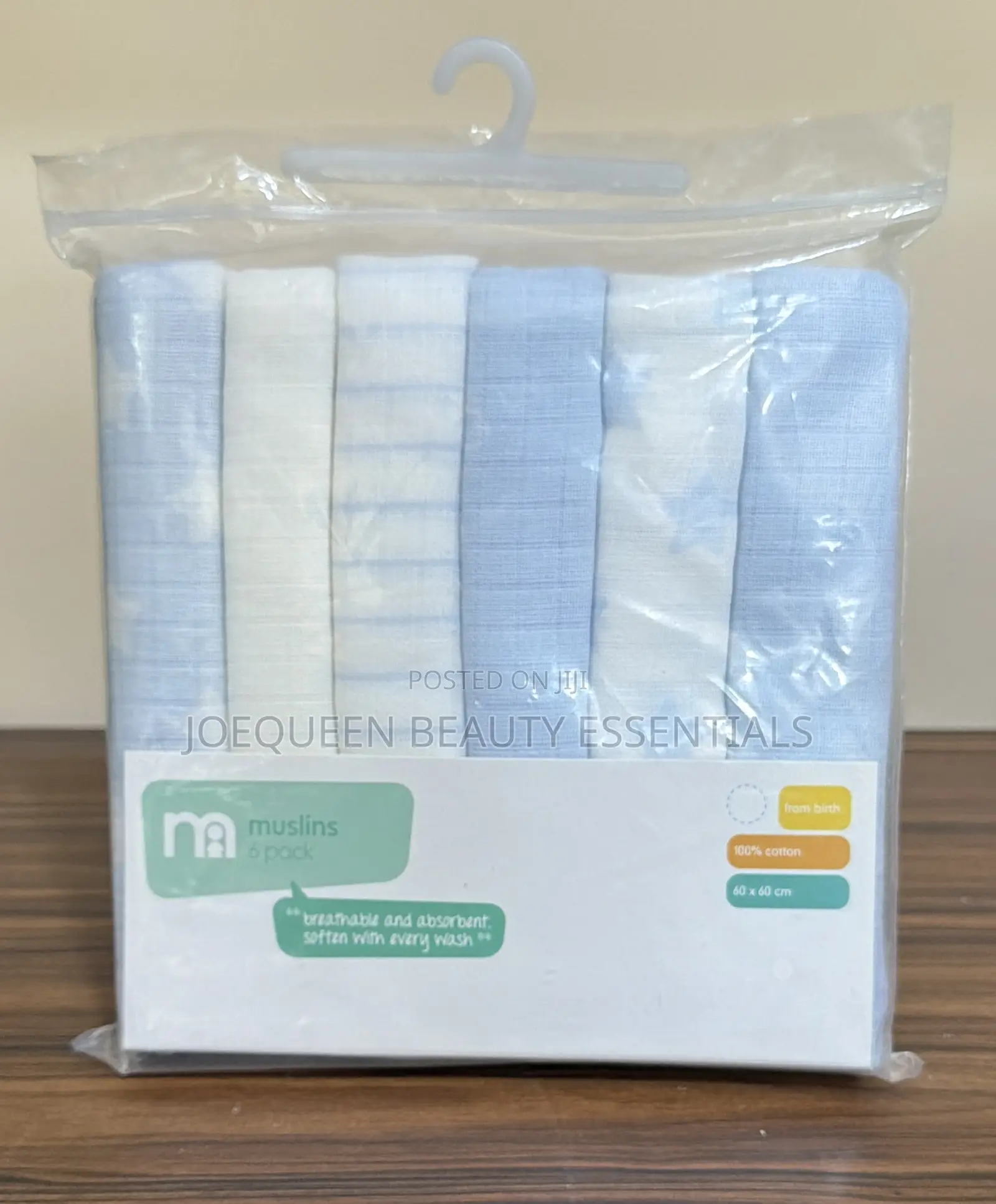 Mothercare 6 Pack Muslins