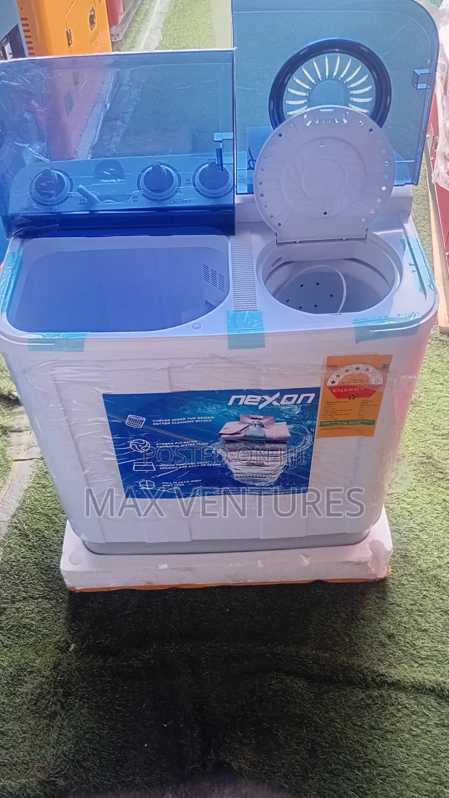 Durable Nexon 7KG Top Load Washing Machine