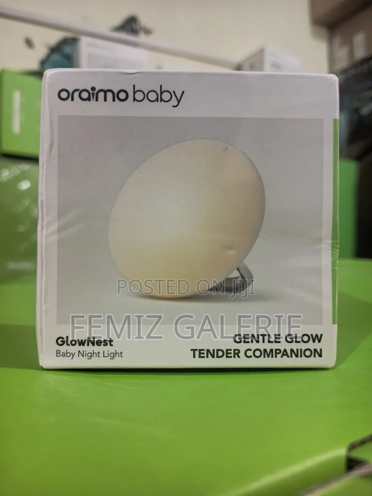 Oraimo GlowNest Skin Friendly Silicone Baby Night Light