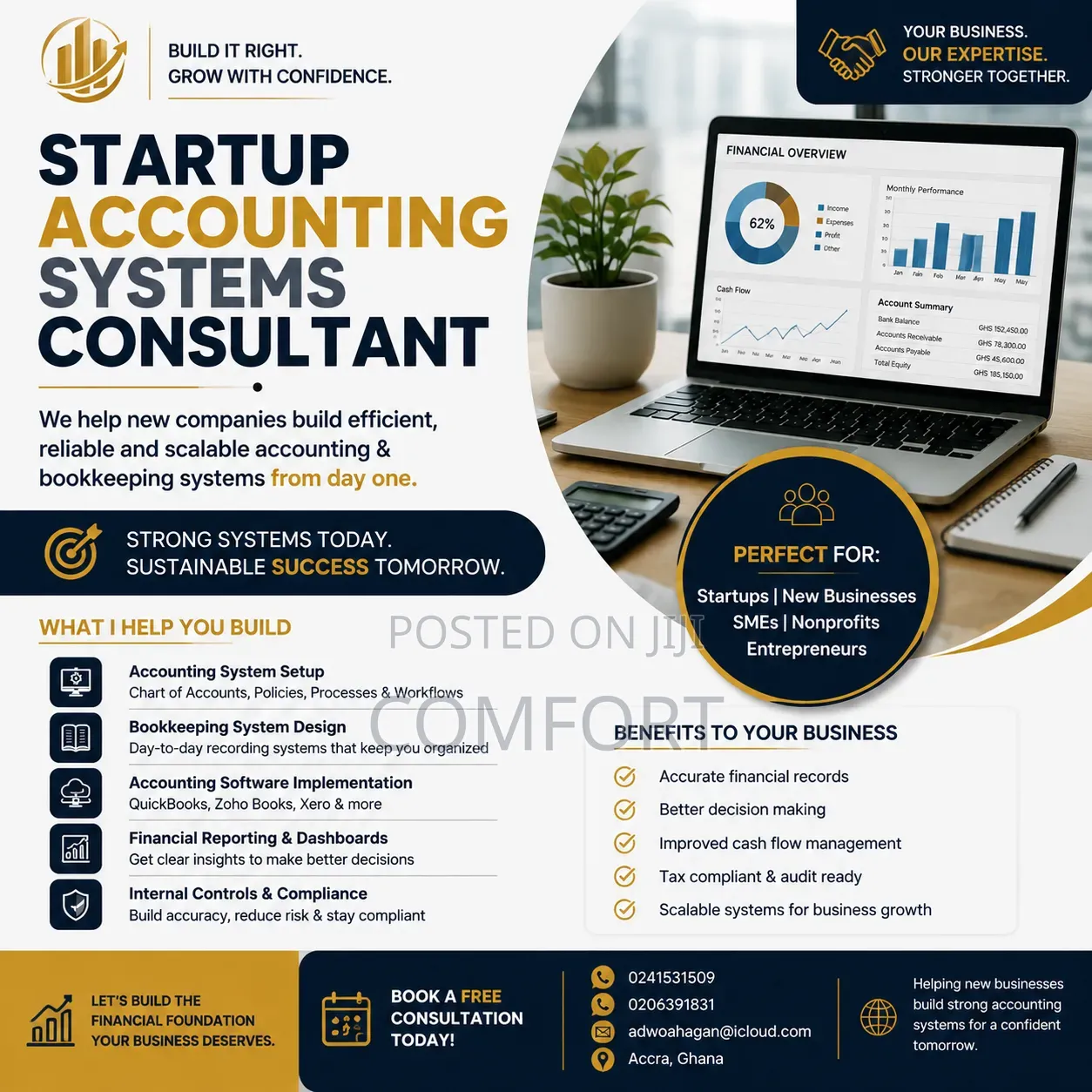 Startup Accounting Systems Services and Consultancy