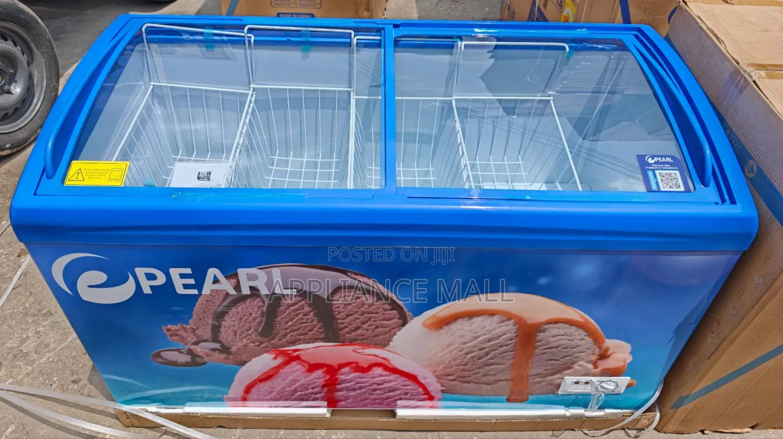 Pearl Display / Ice Cream Freezer (518L)