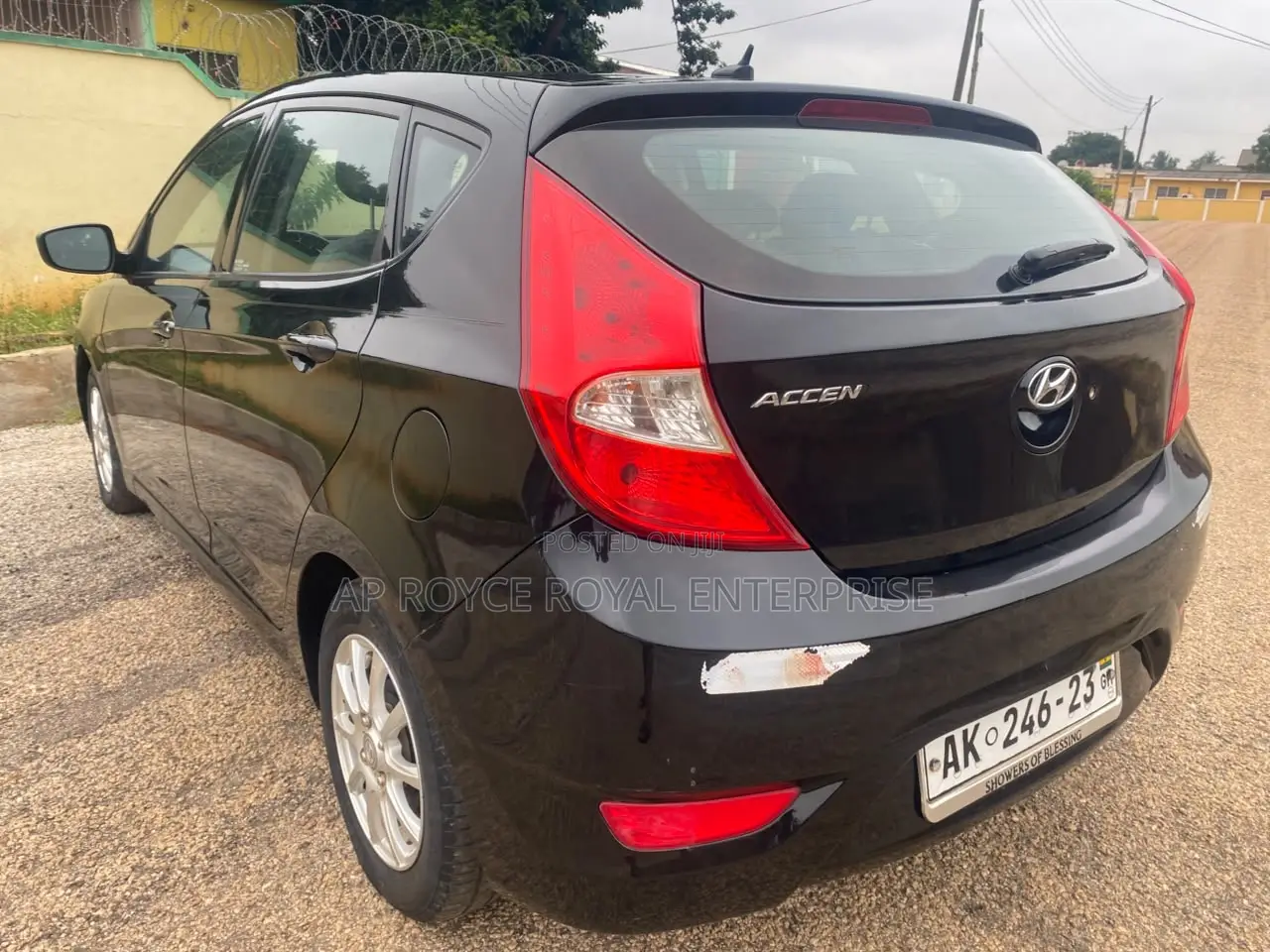 Hyundai Accent 2013 Black