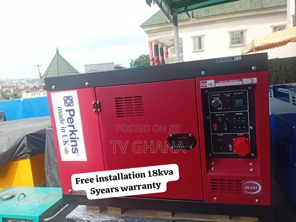 Brand New Perkins 18kVA Silent Diesel Generator18kva