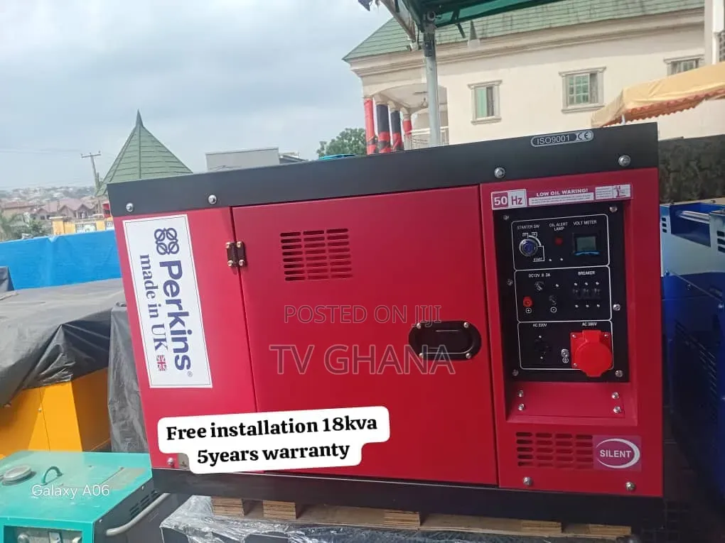 Brand New Perkins 18kVA Silent Diesel Generator18kva