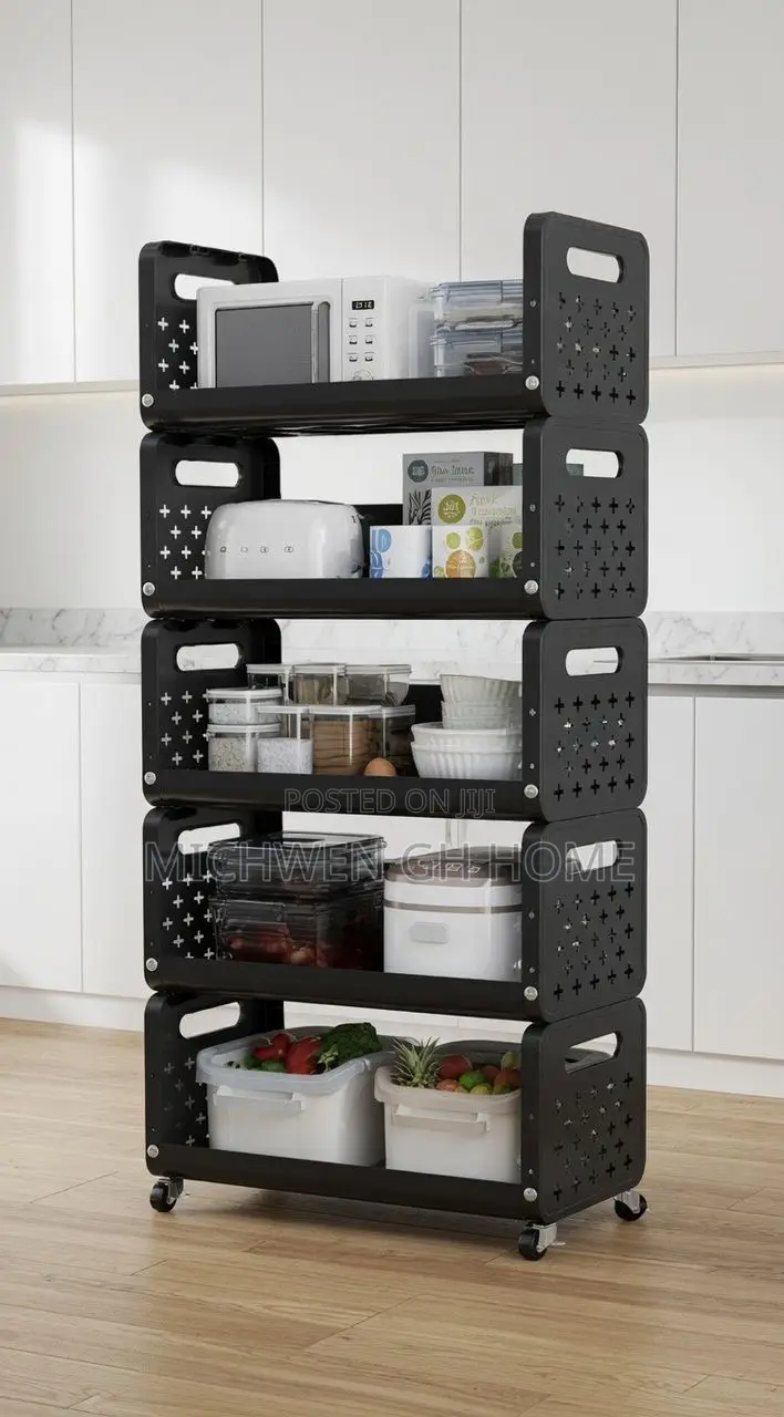 Multifunctional Mobile Storage Rack