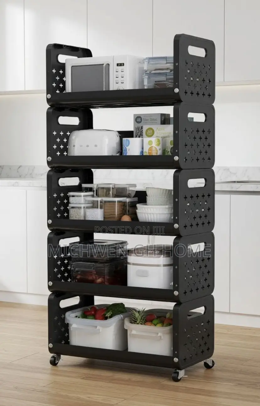 Multifunctional Mobile Storage Rack