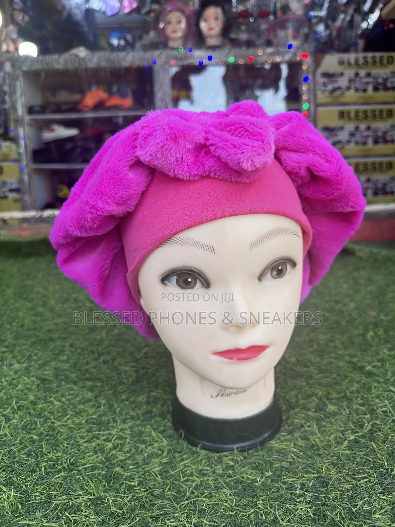 Wool Hair Bonnet