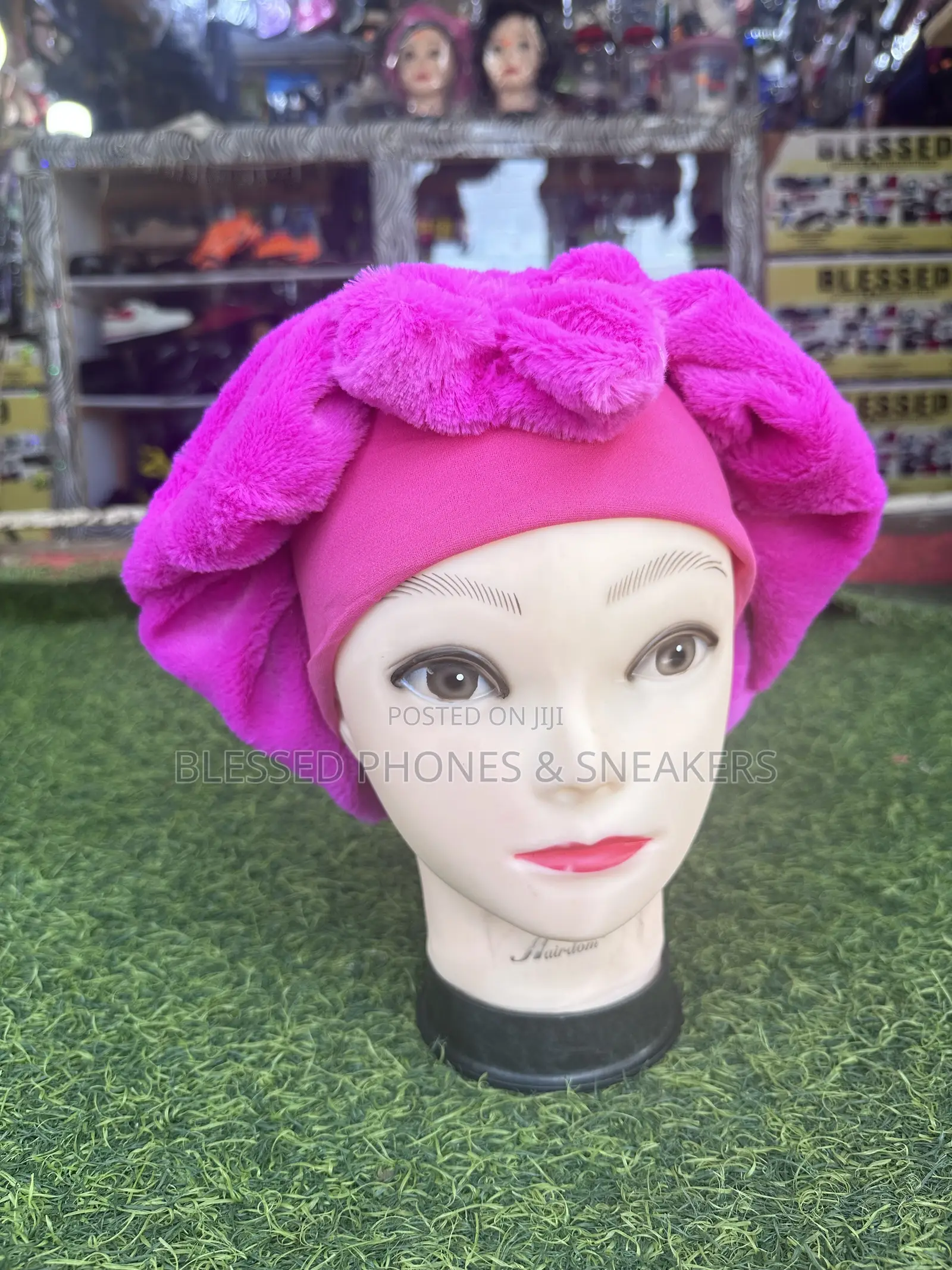 Wool Hair Bonnet