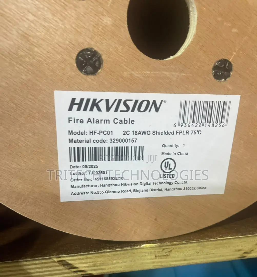 Hikvision Hf-Pc01 Fire Alarm Cable