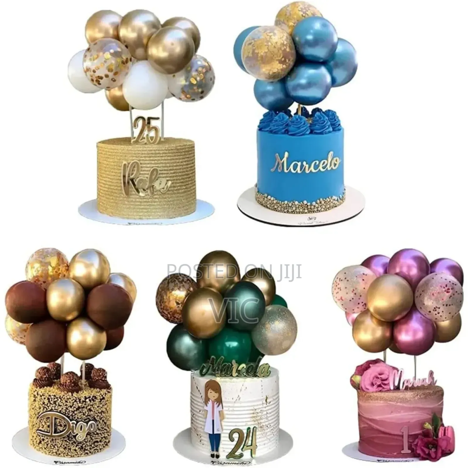 Balloon Cake Topper