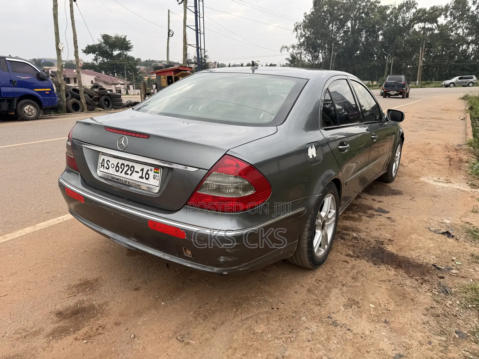 Mercedes-Benz E220 2007 Gray