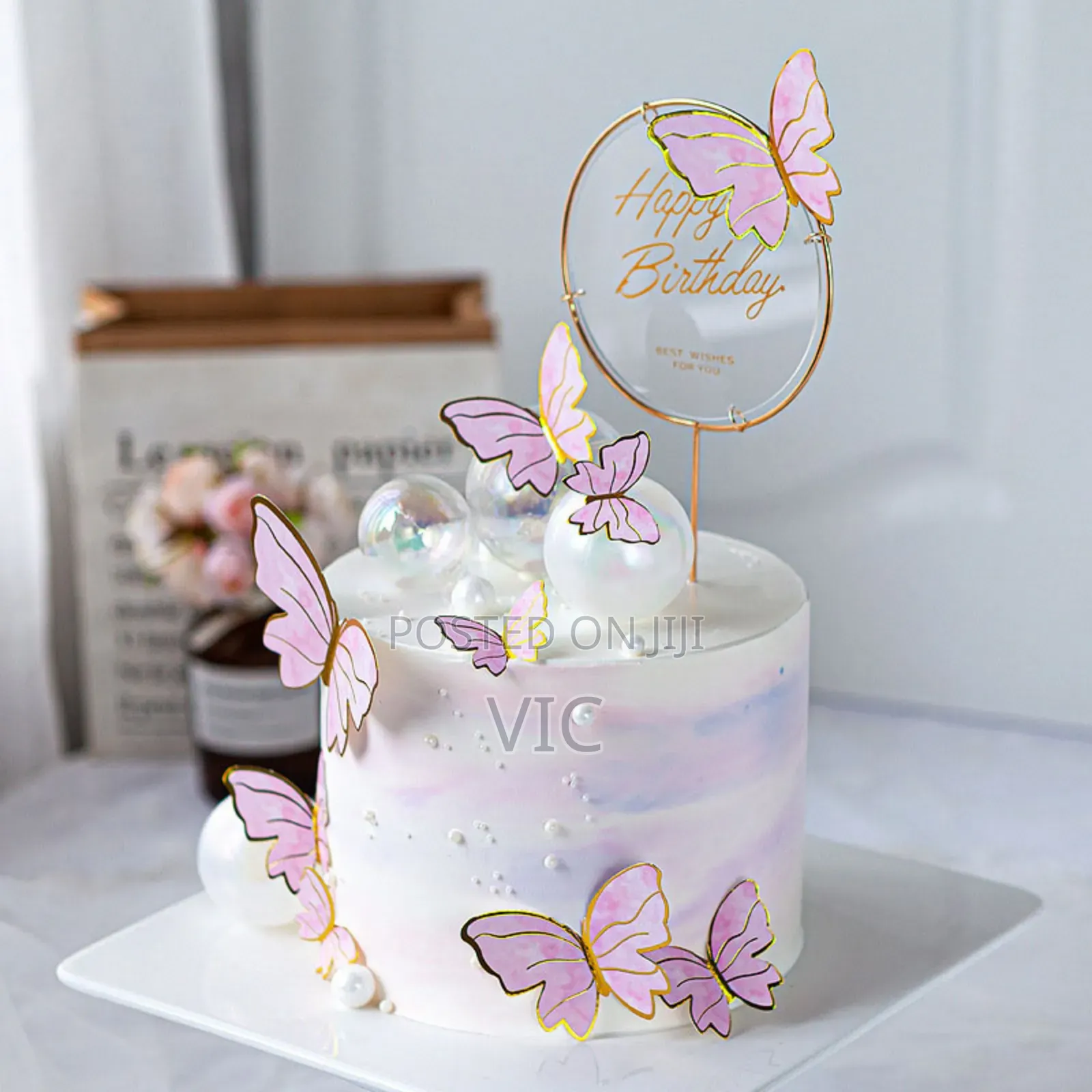 Butterfly Cake Topper