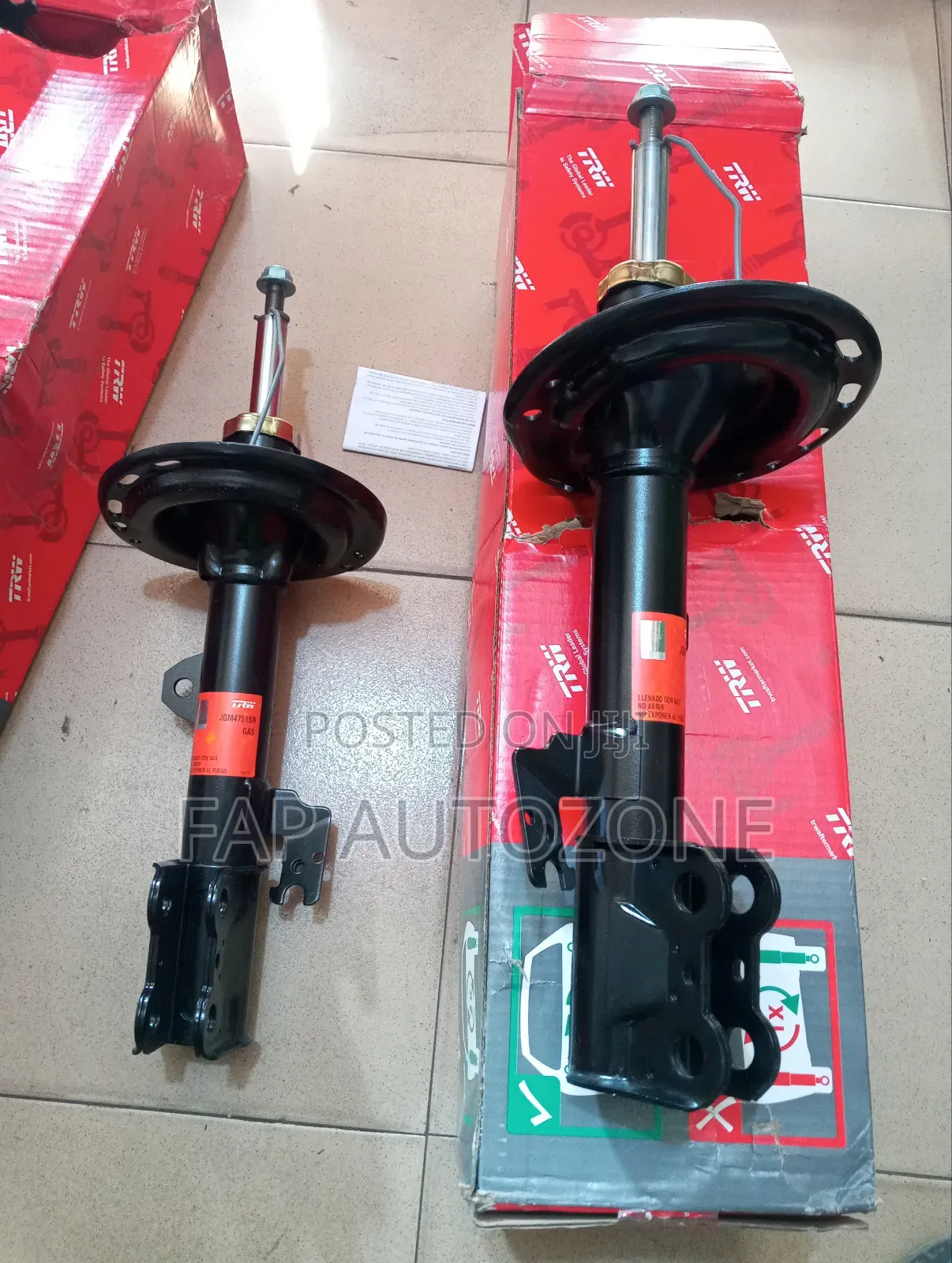 Original Toyota Highlander and Lexus RX 350 Shocks Absorber From USA