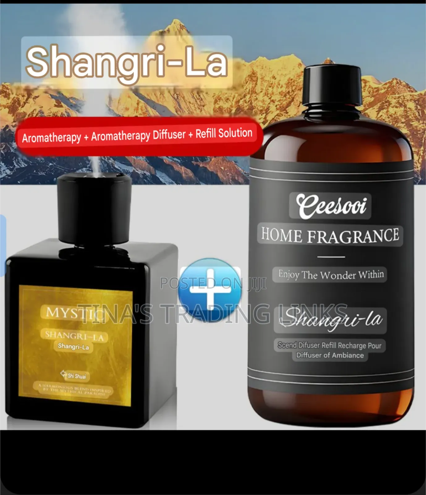 Aromatherapy+Aromatherapy Defuser+Refill Solution