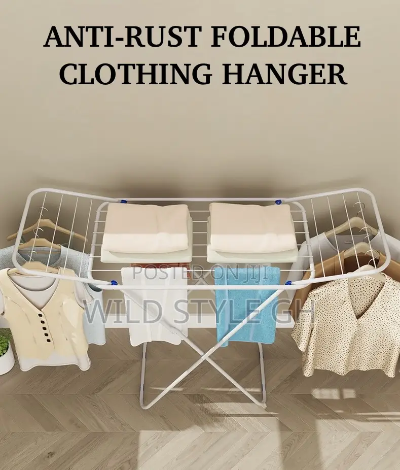 Quality Foldable Anti-Rust Clothes Drying Rack