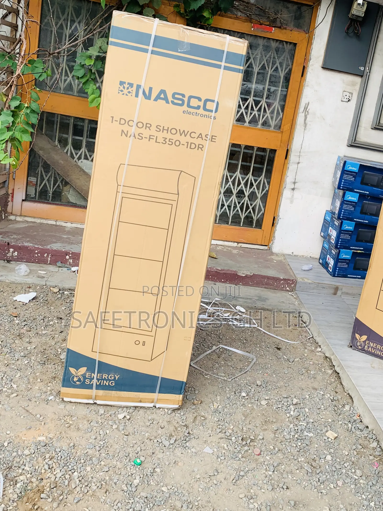 Lastest Glass Nasco NAS-FL360-1DR-1 298L Single-Door Display Fridge