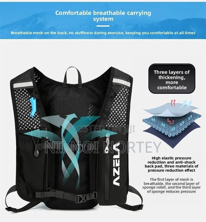 Running Vest With 2l Water Bladder