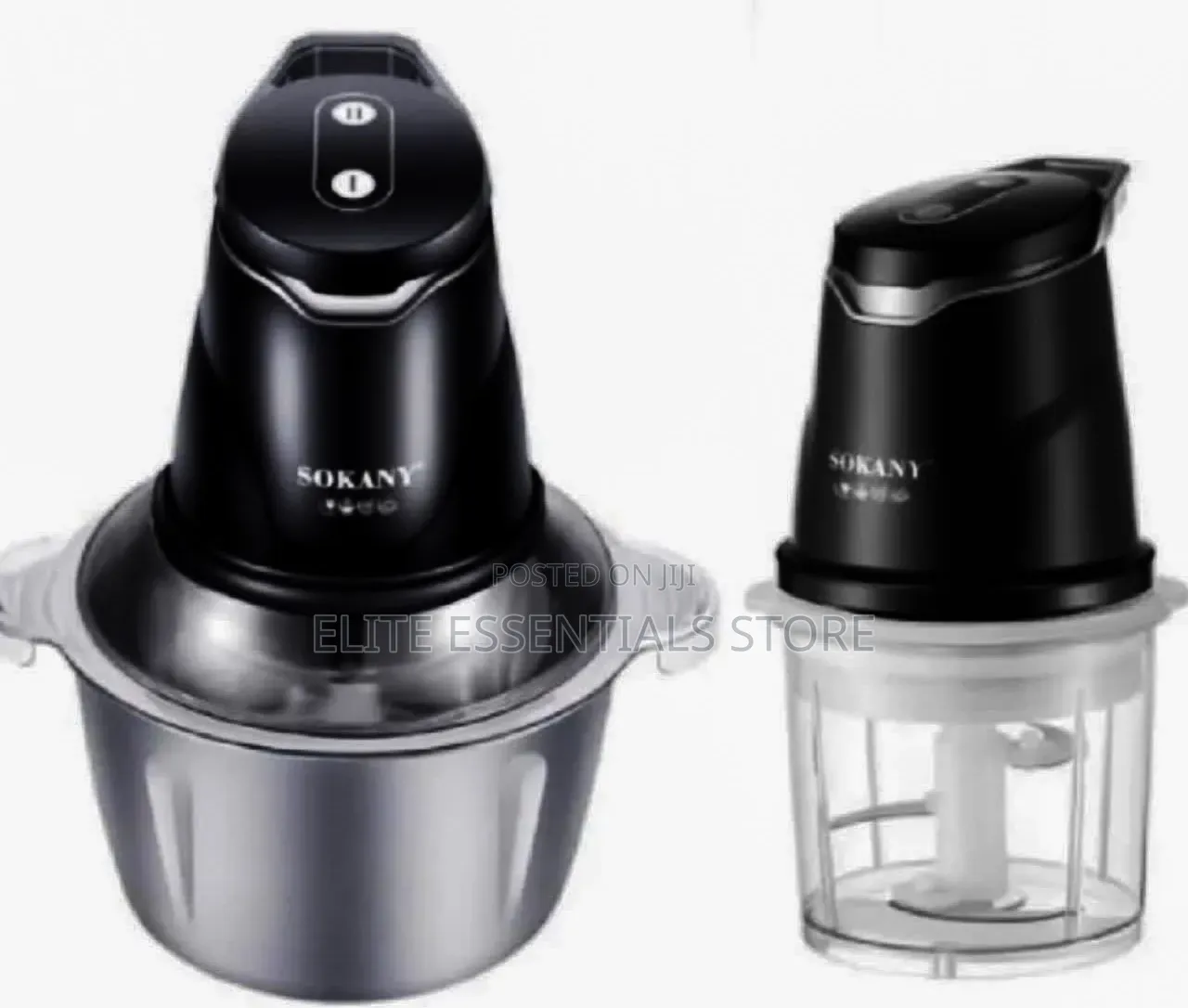 High Quality 2 in 1 Chopper Grinder Food Processor Blender