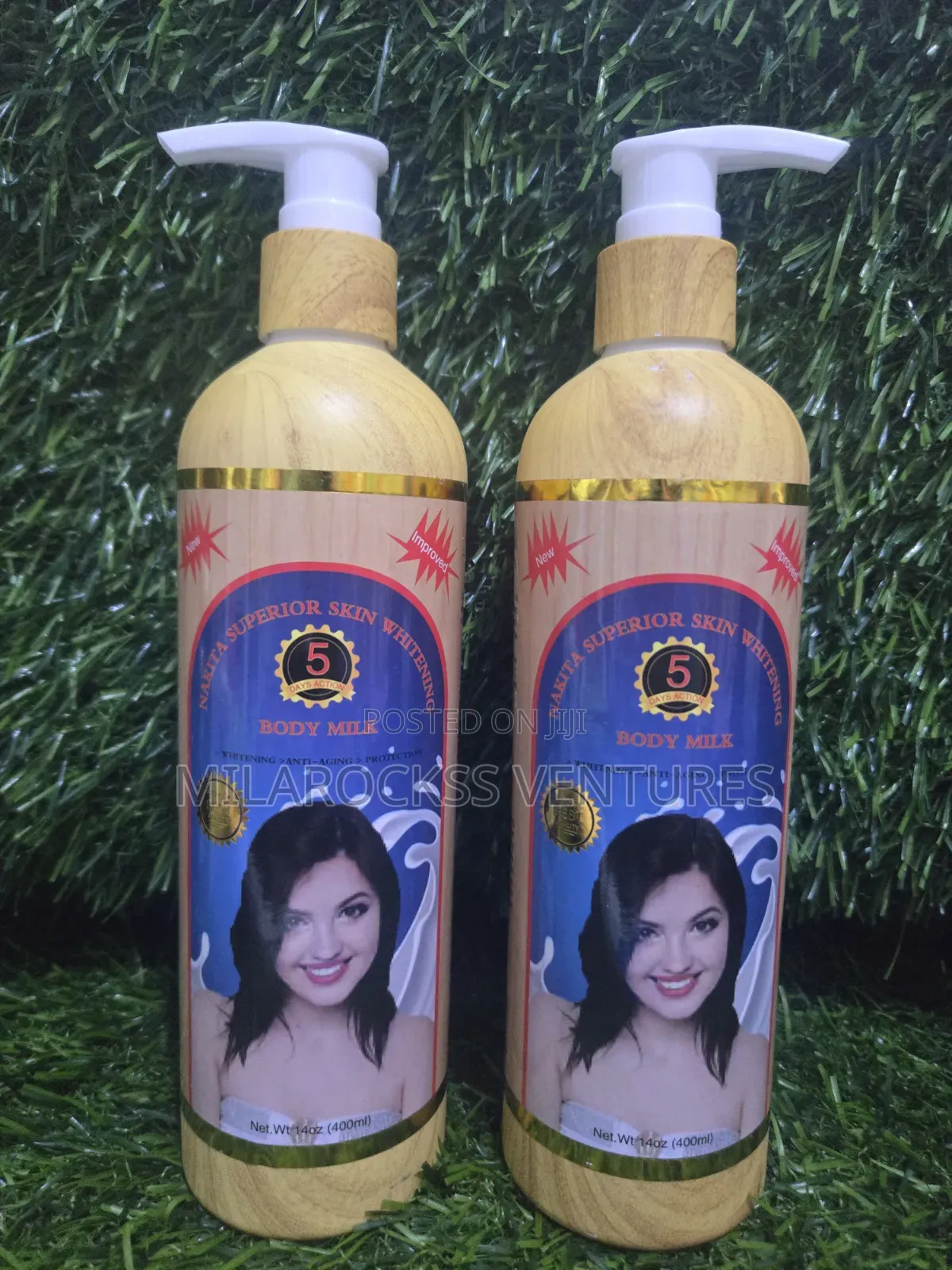 Nakita Superior Skin Whitening Body Milk. 400ml.