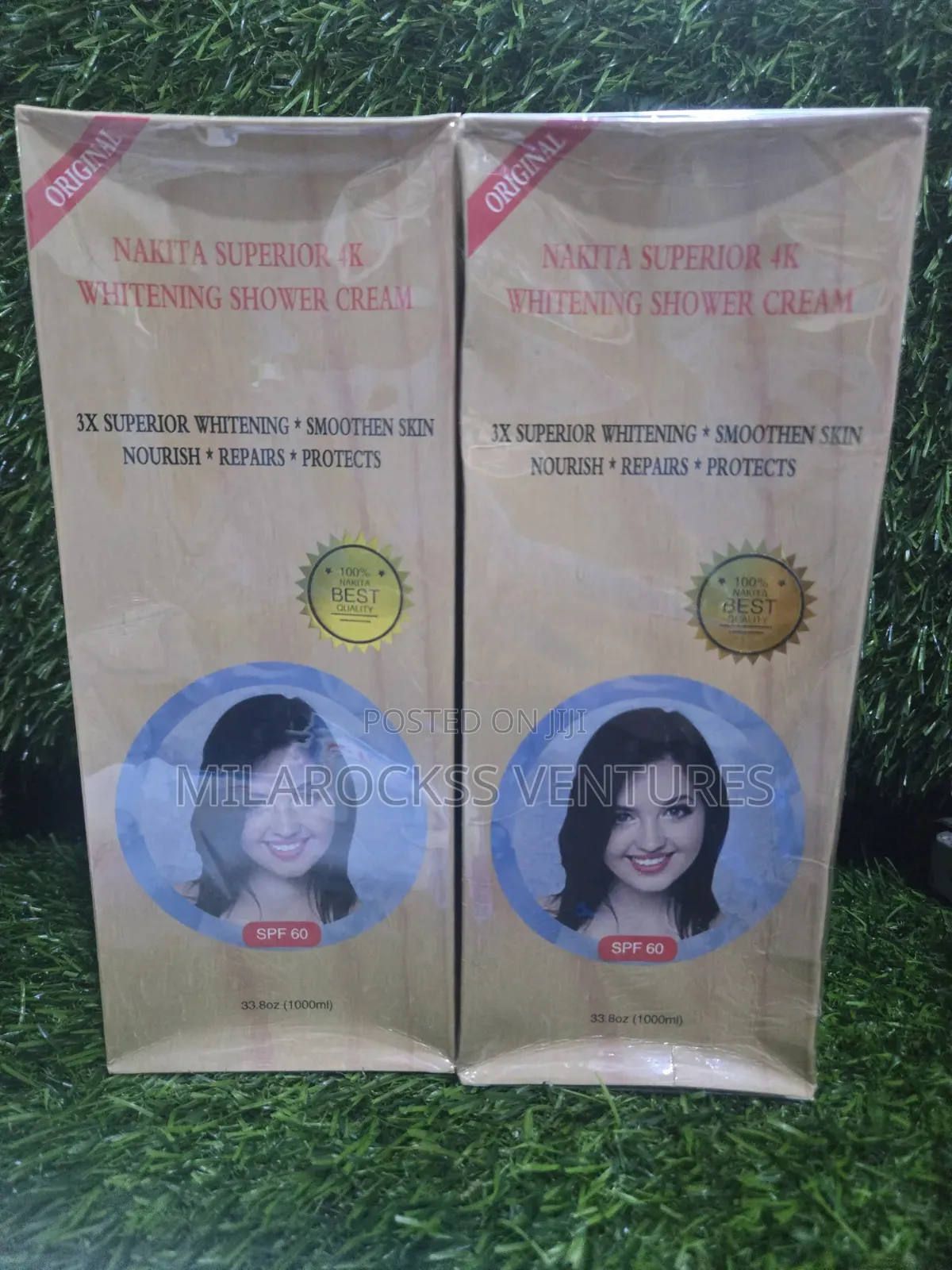 Nakita Superior Whitening Shower Cream. 1000ml.