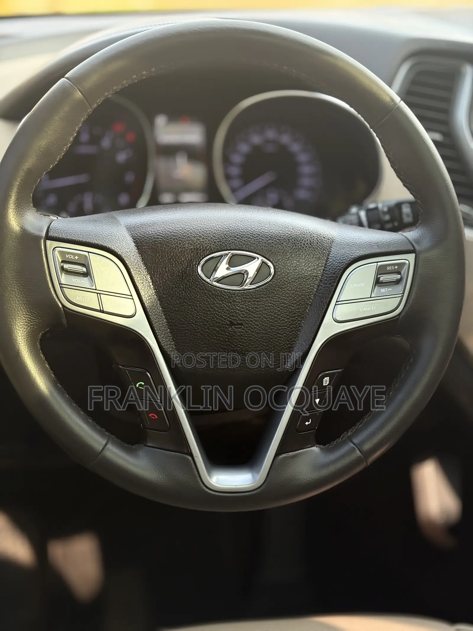 Hyundai Santa Fe 2017 White