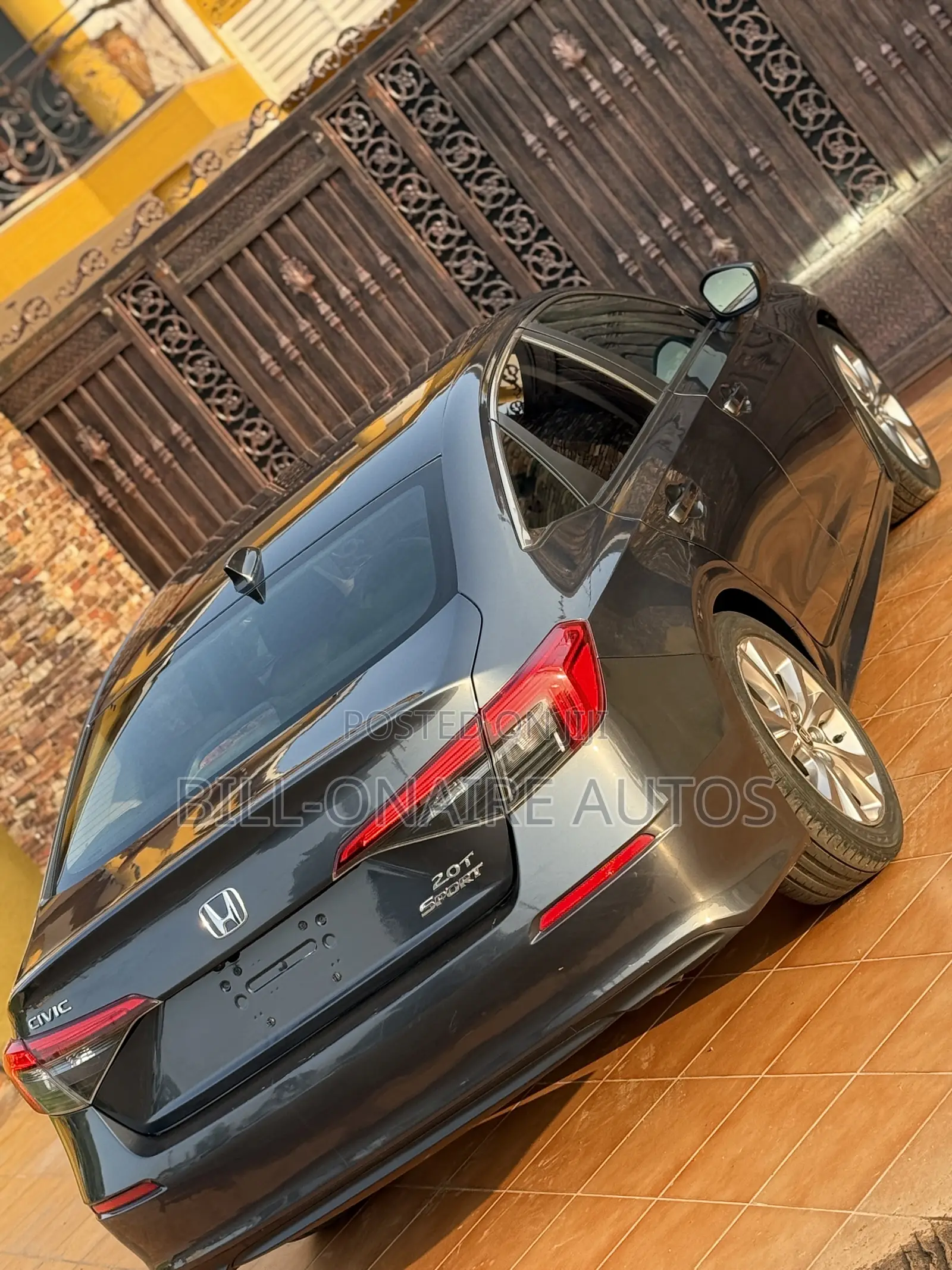 Honda Civic Sport CVT 2023 Gray