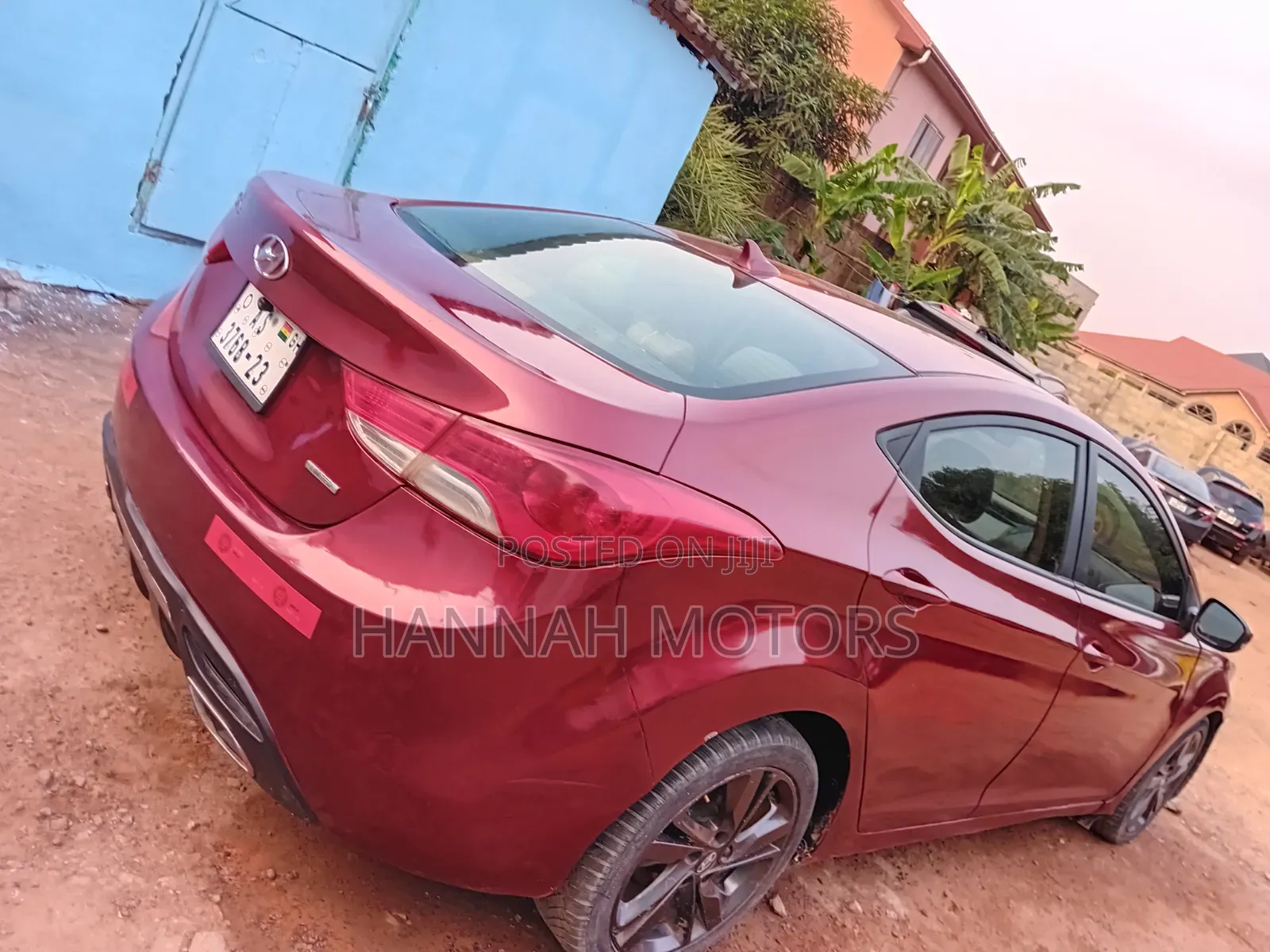Hyundai Elantra 2013 Red