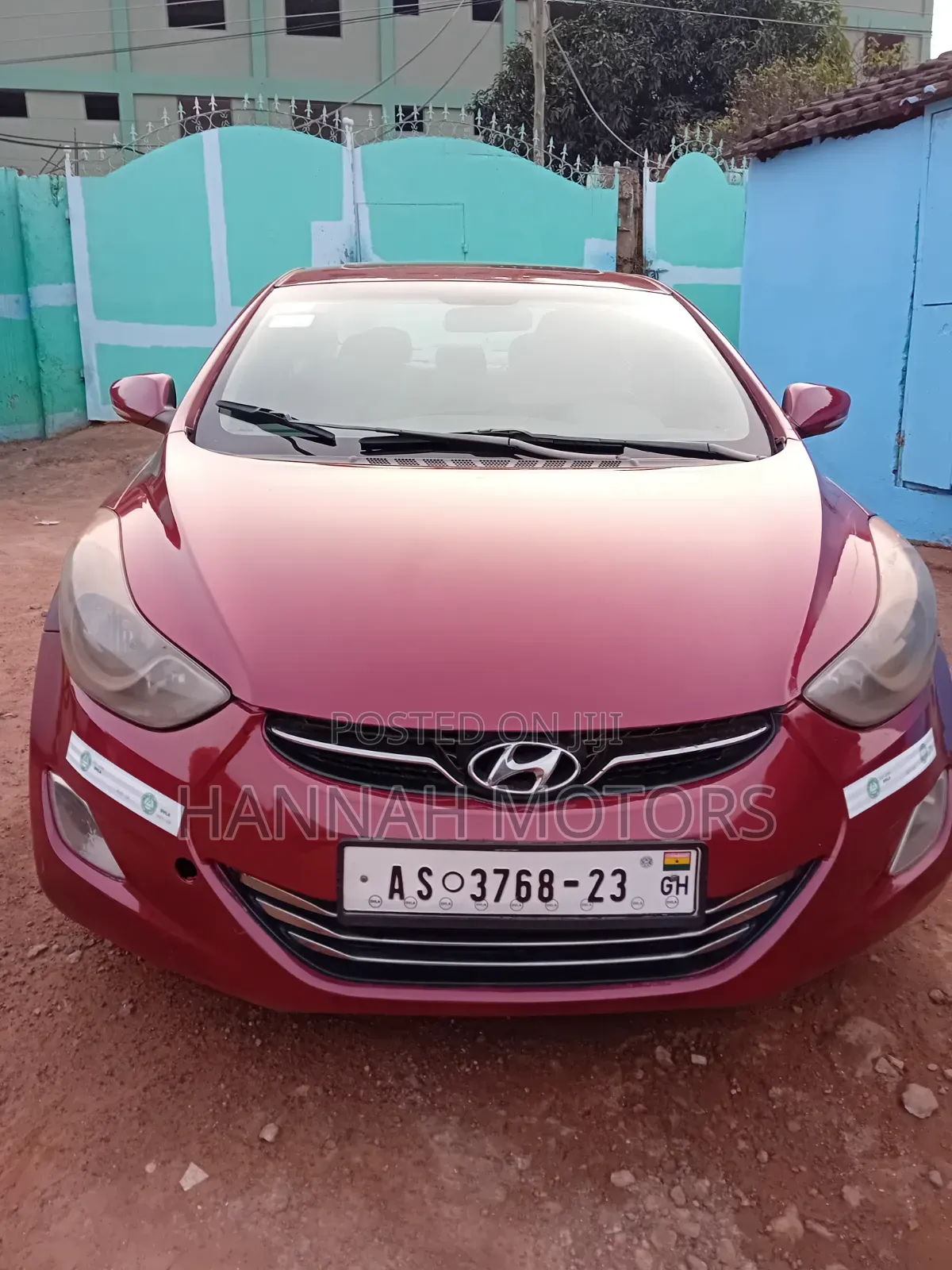 Hyundai Elantra 2013 Red